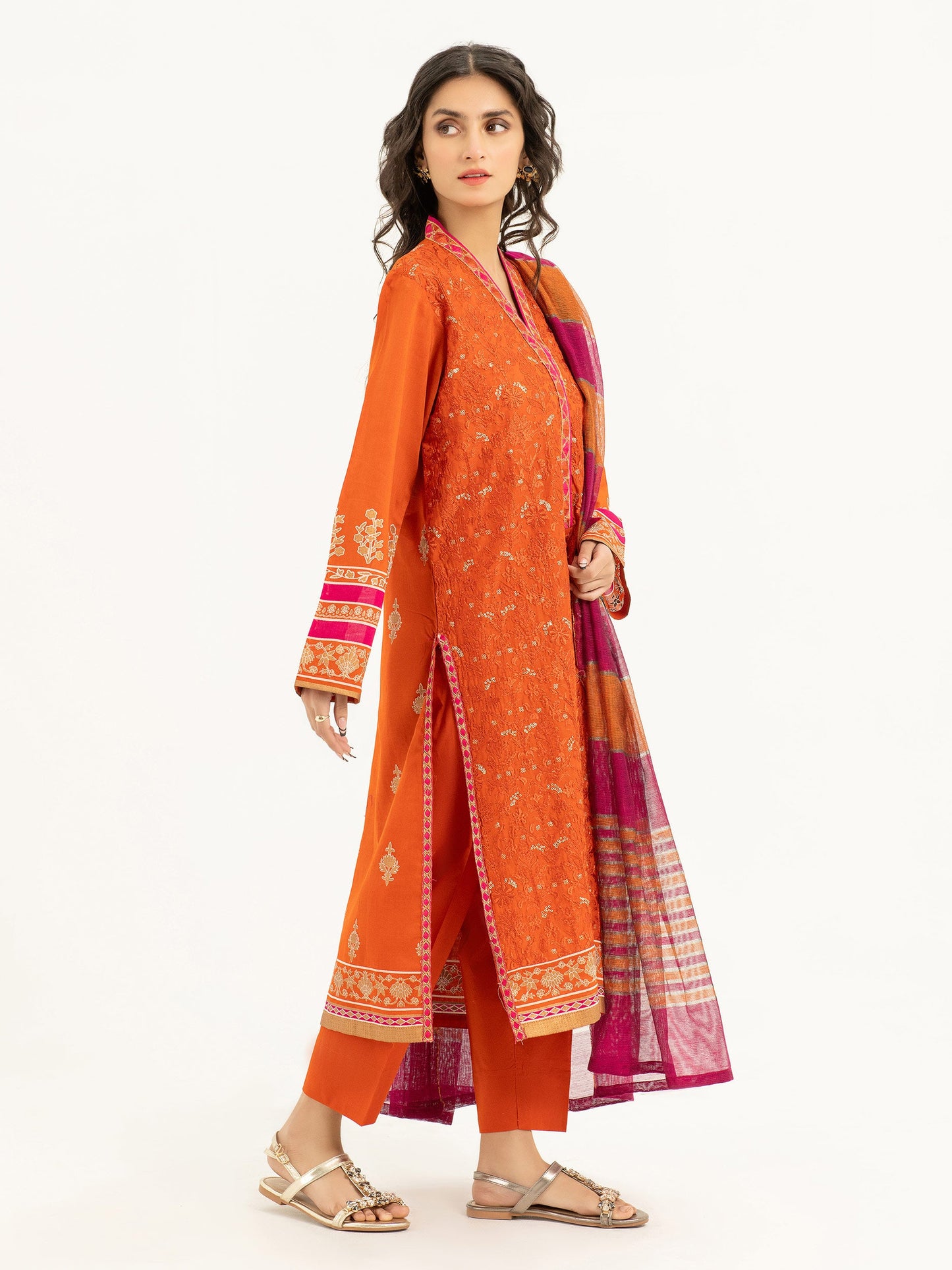 Embroidered Lawn Suit