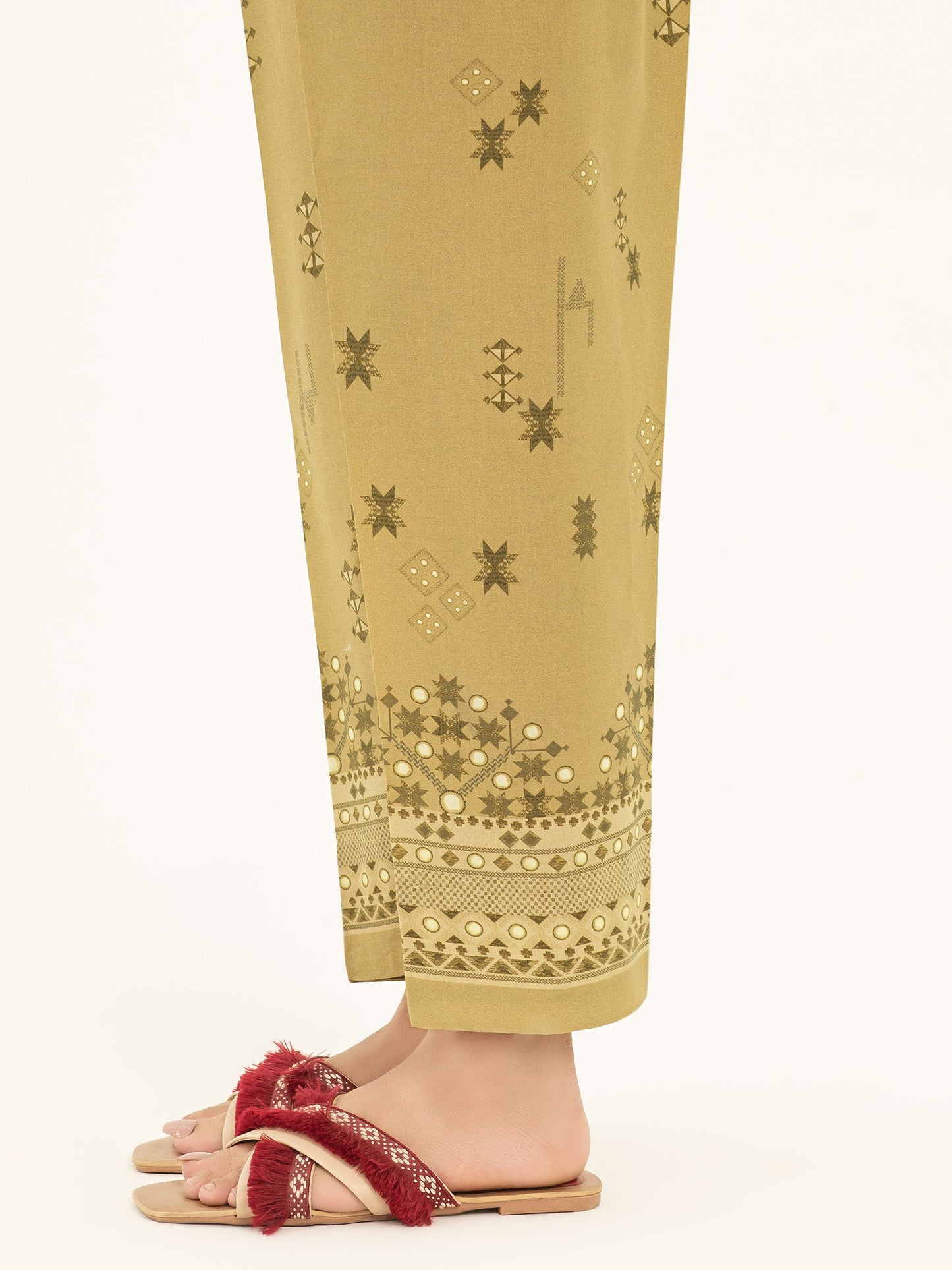 Printed Cambric Trousers