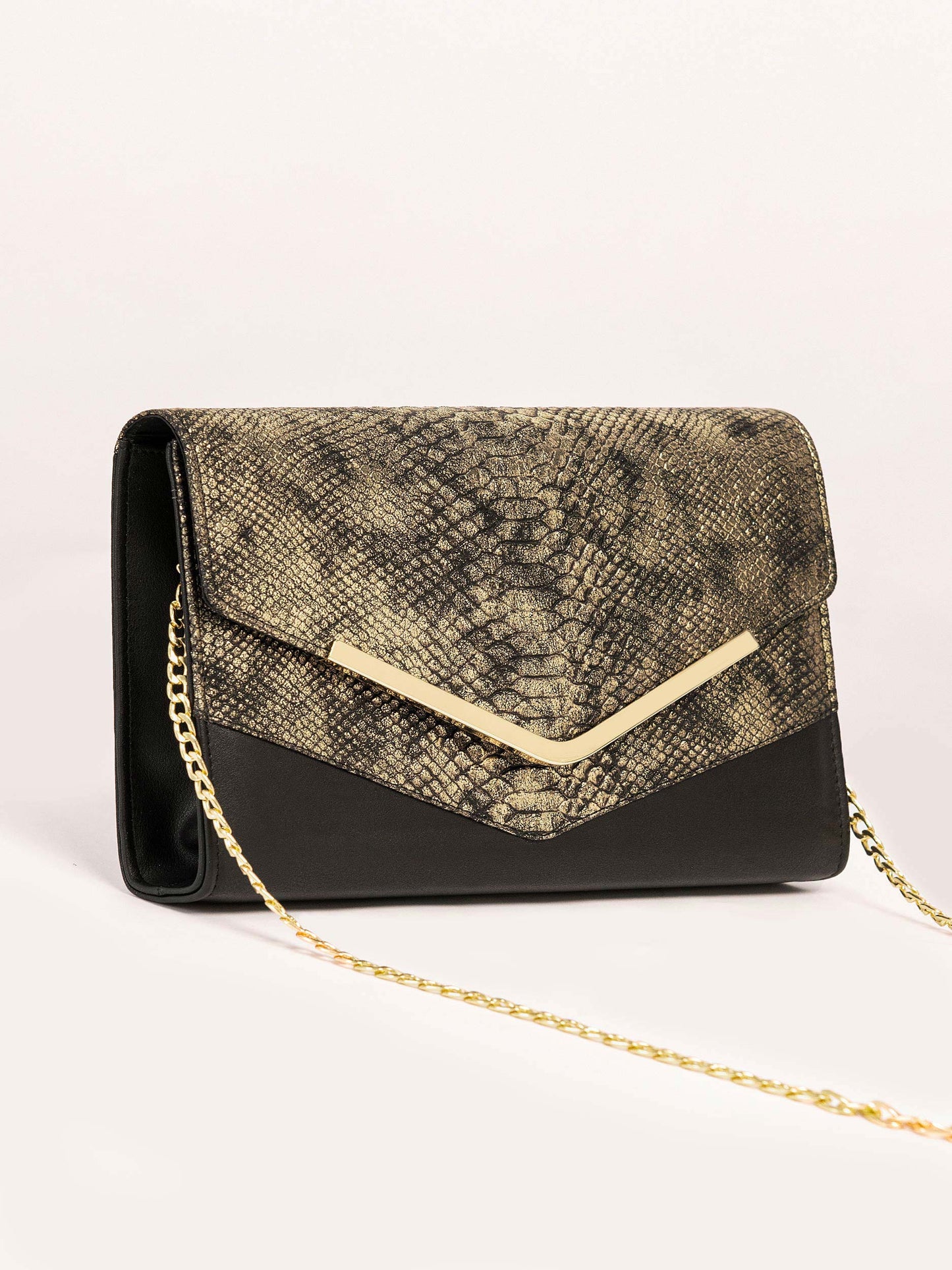 Patterned Envelope Clutch