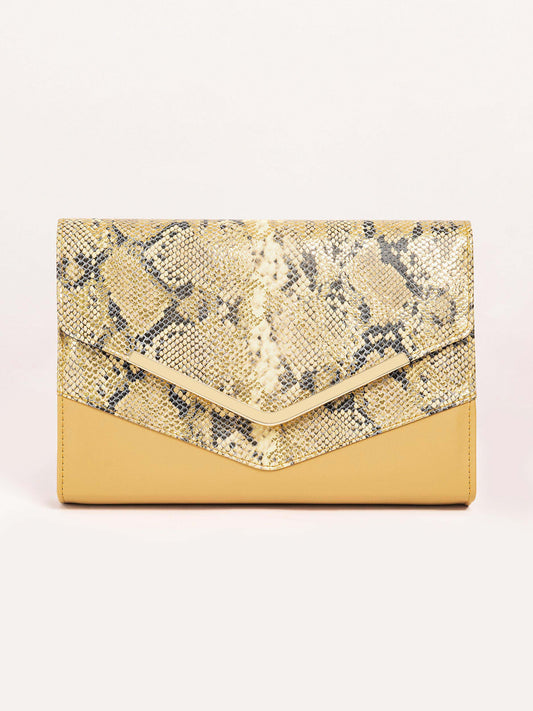 Patterned Envelope Clutch