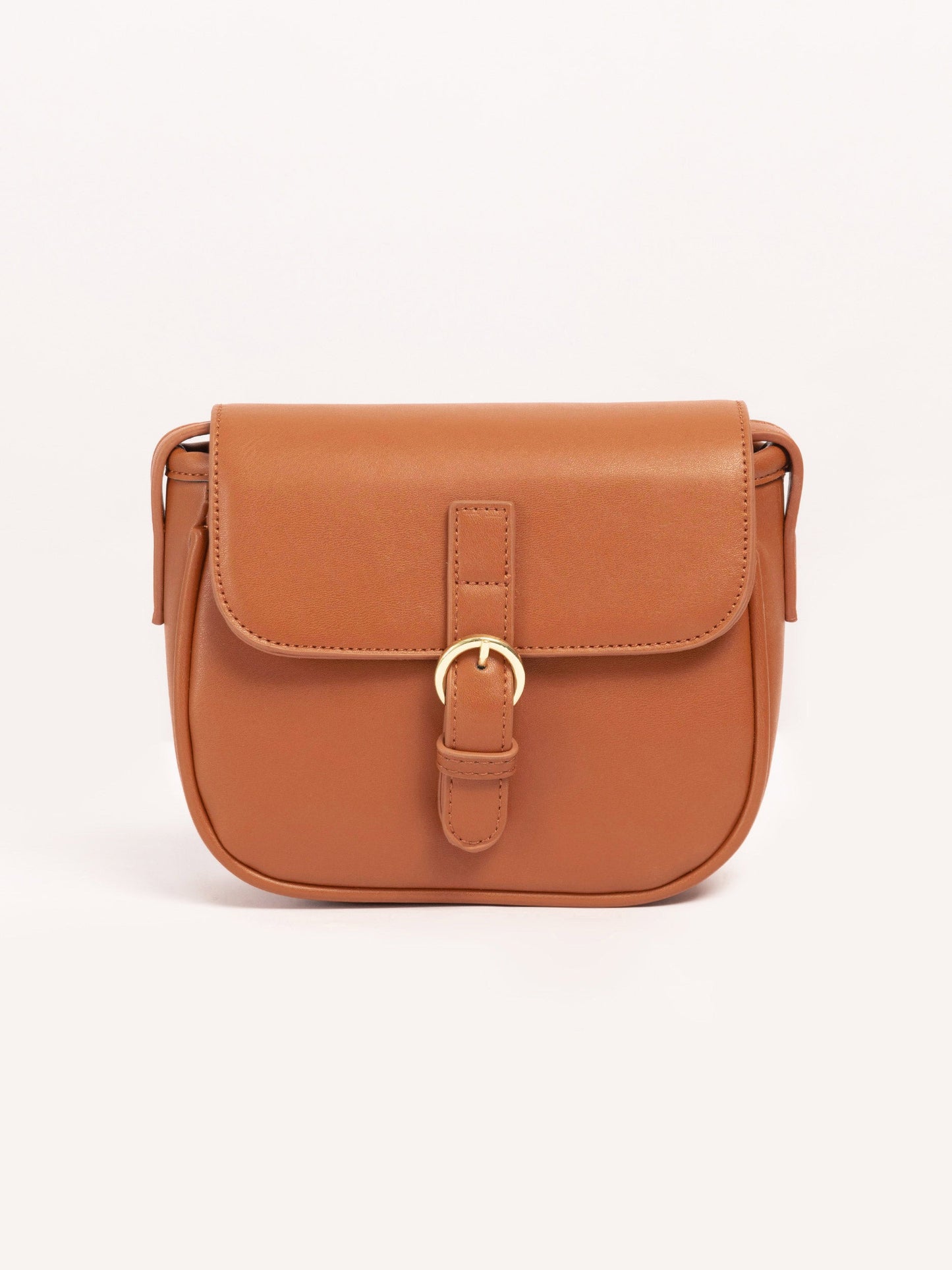 Buckled Mini Saddle Bag