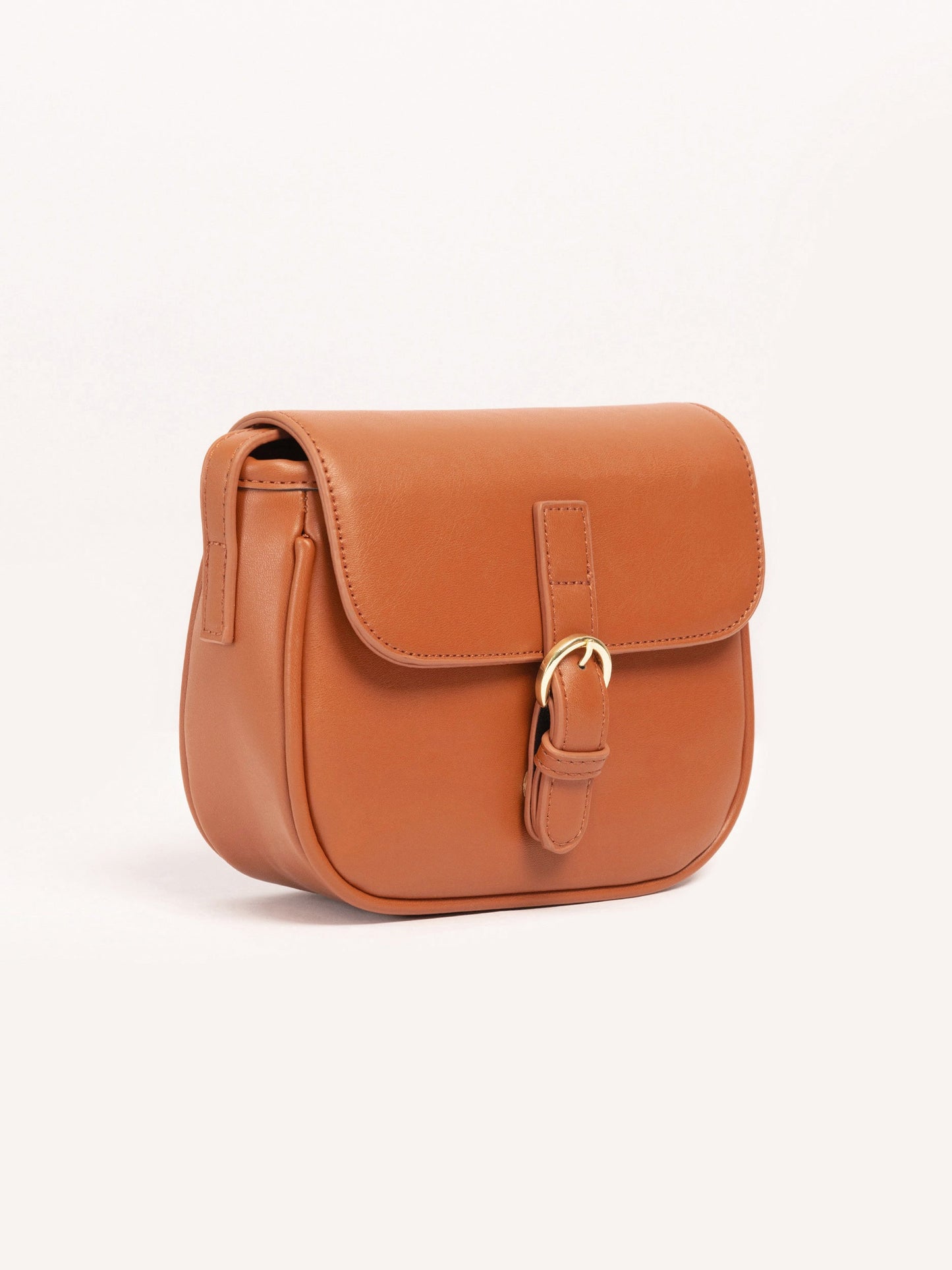 Buckled Mini Saddle Bag