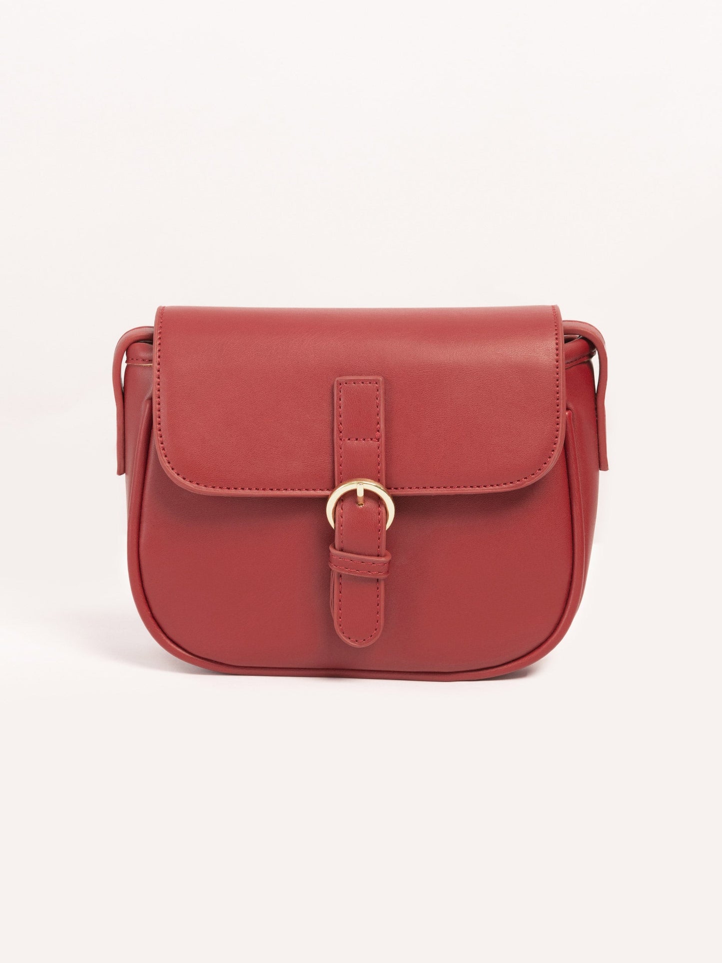 Buckled Mini Saddle Bag