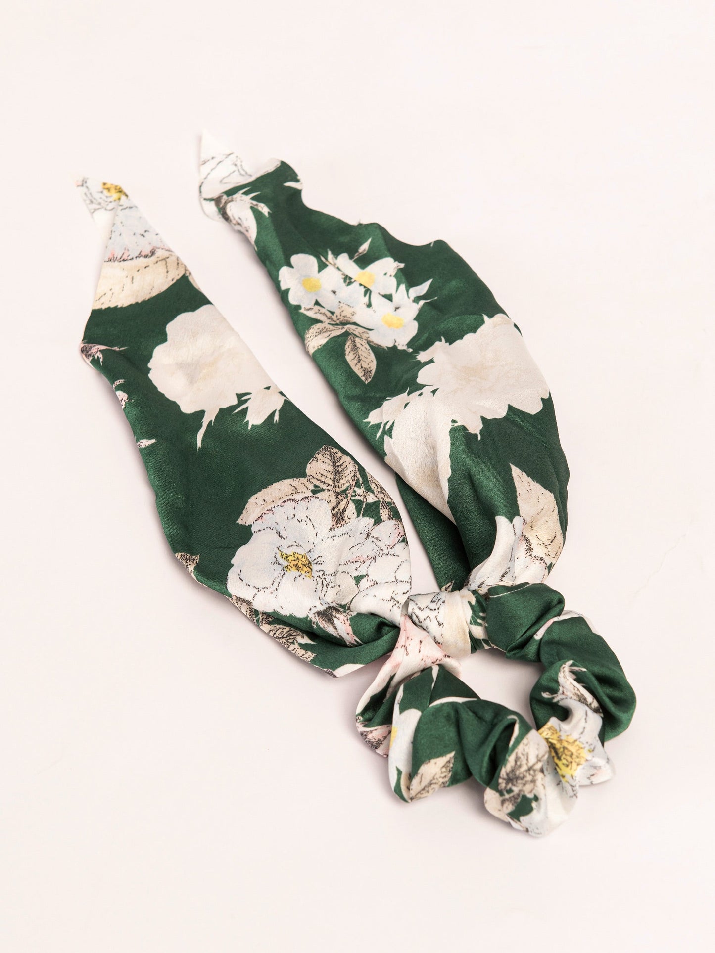 Floral Scrunchie With Tail