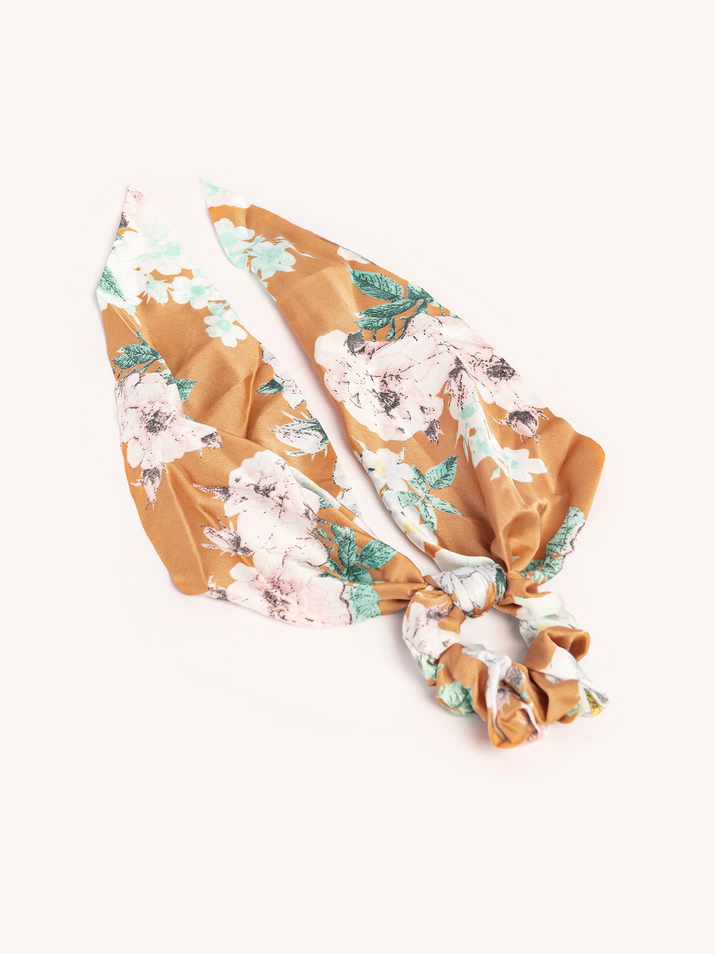 Floral Scrunchie With Tail