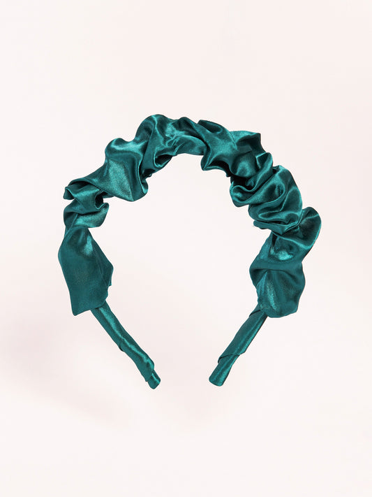 Pleated Silk Hairband