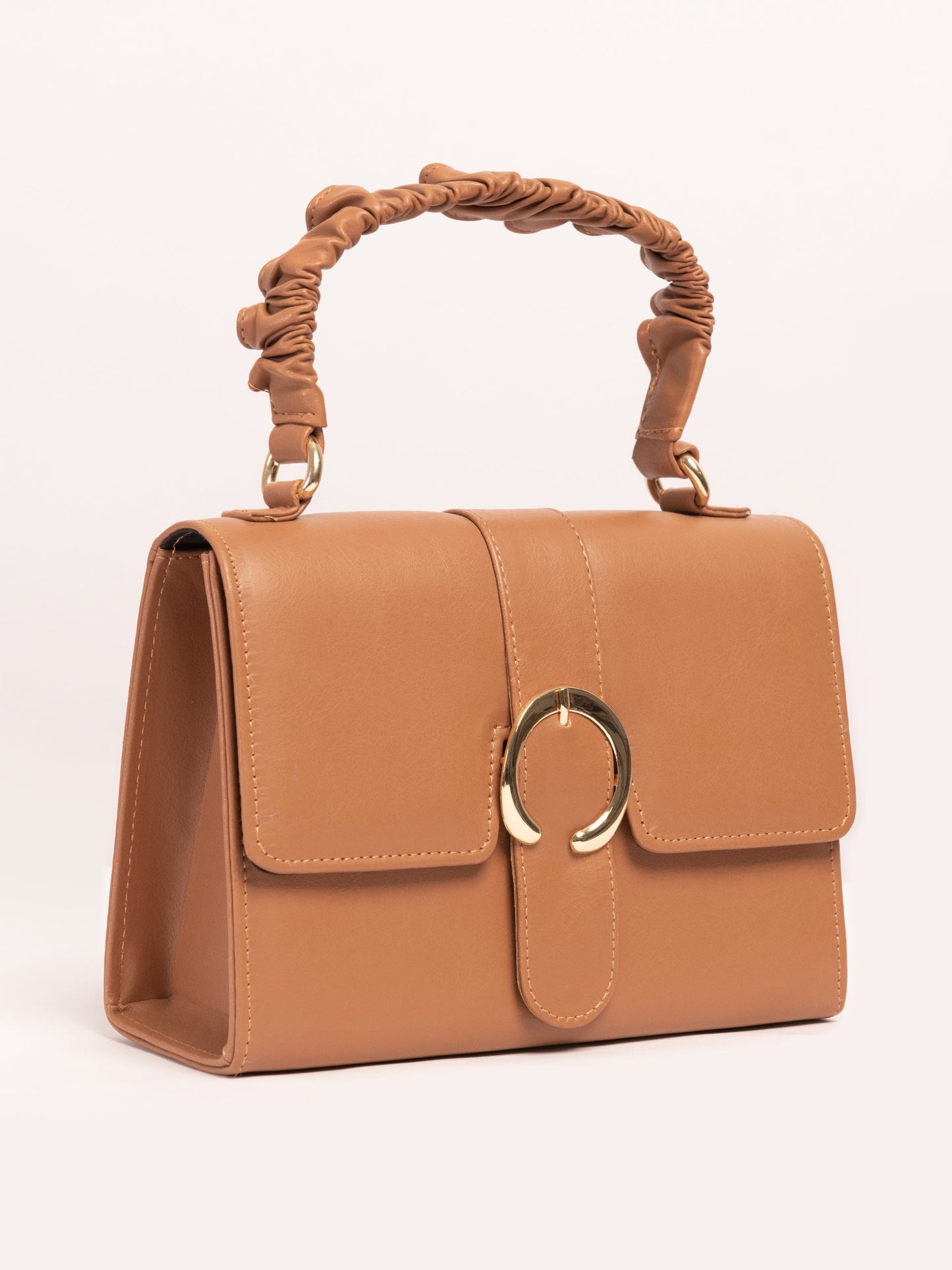 Buckled Box Handbag