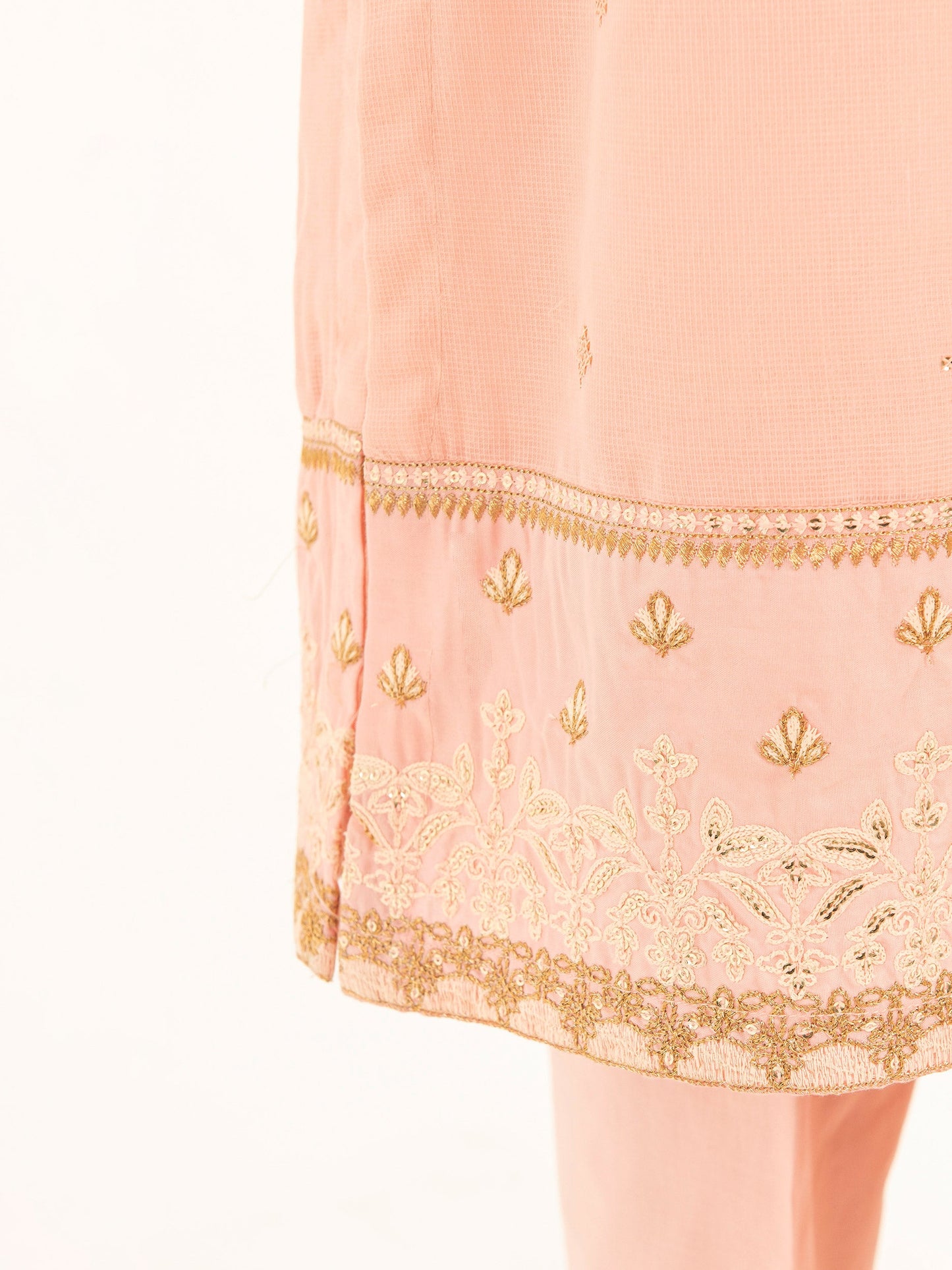 Embroidered Net Suit