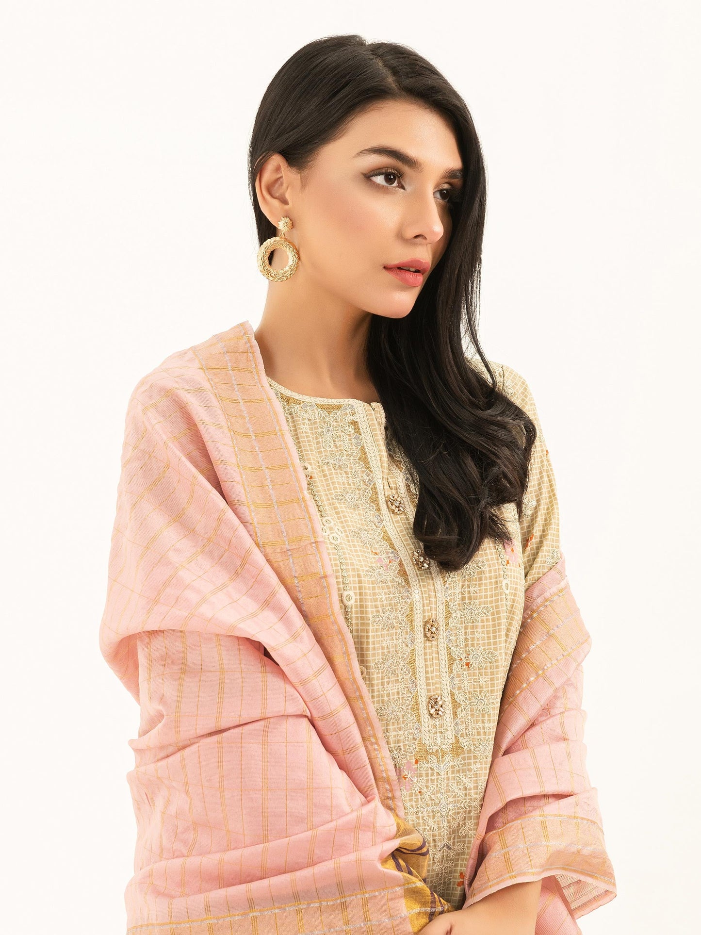 Embroidered Lawn Suit