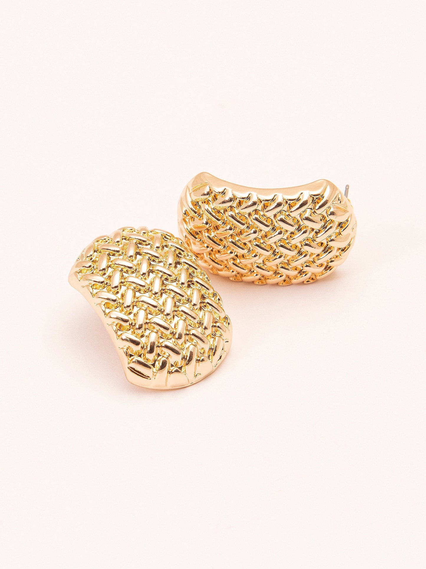 Criss-Cross Stud Earrings