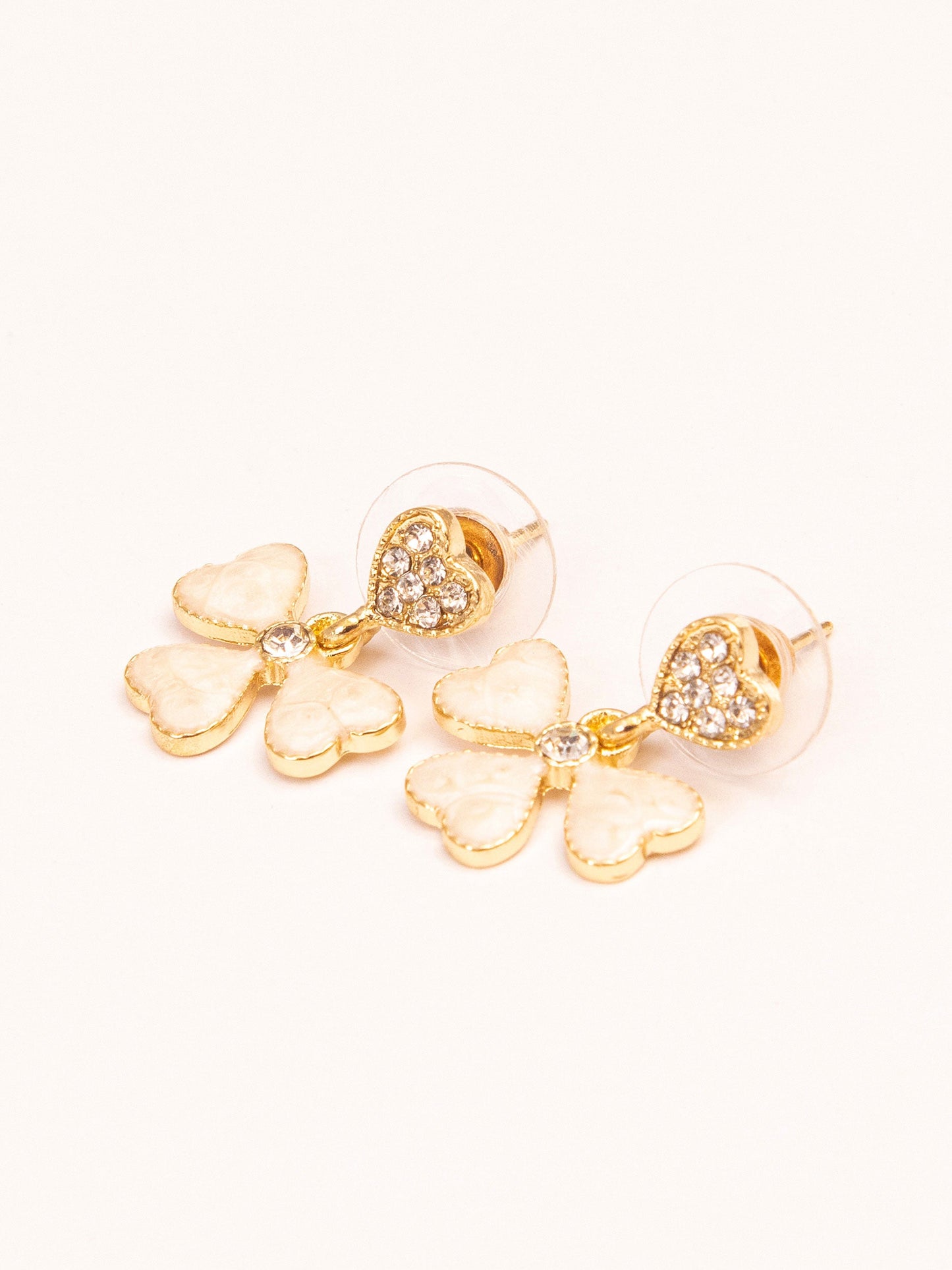 Floral Heart Earrings