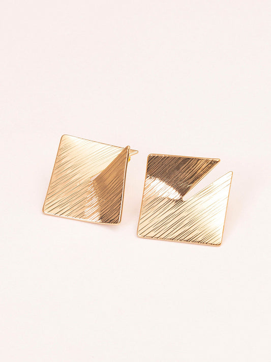 Geometric Stud Earrings