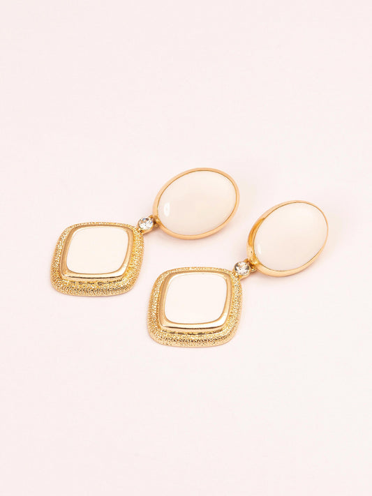 Geometric Drop Earrings