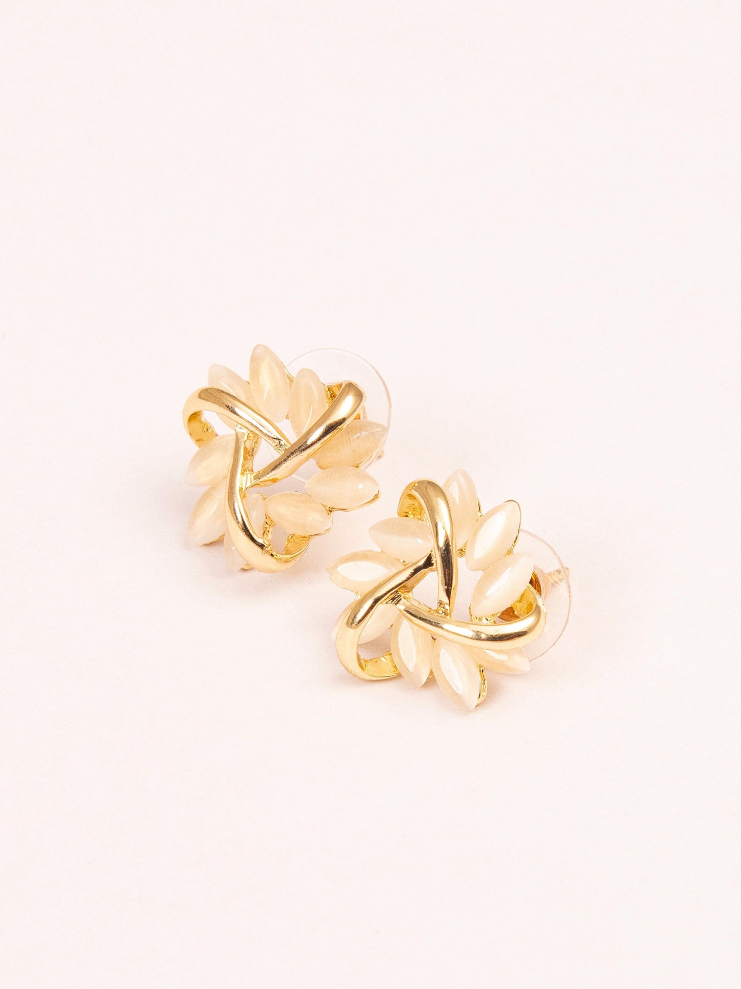 Looped Petal Earrings