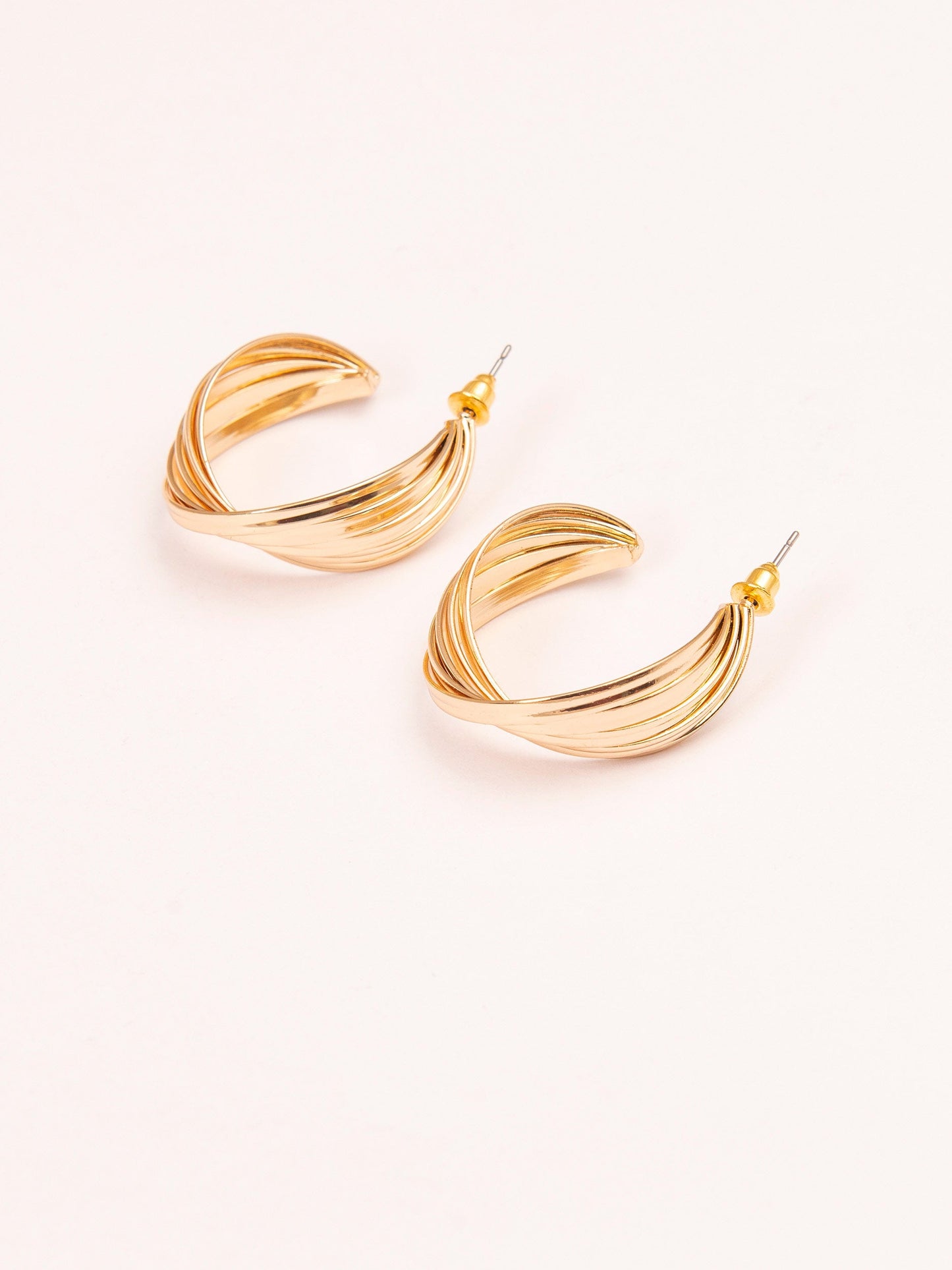 Twisted Stack Earrings