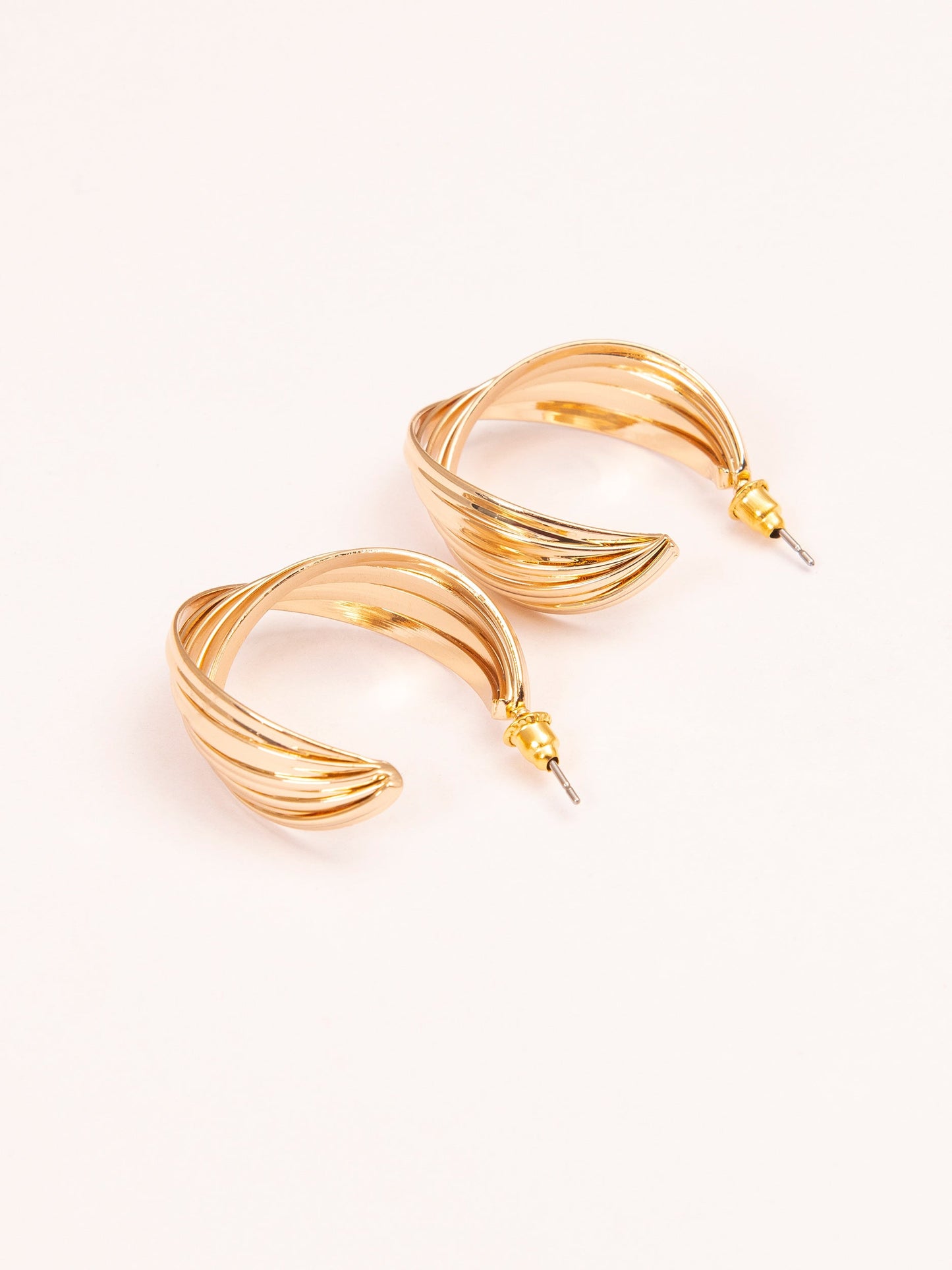 Twisted Stack Earrings