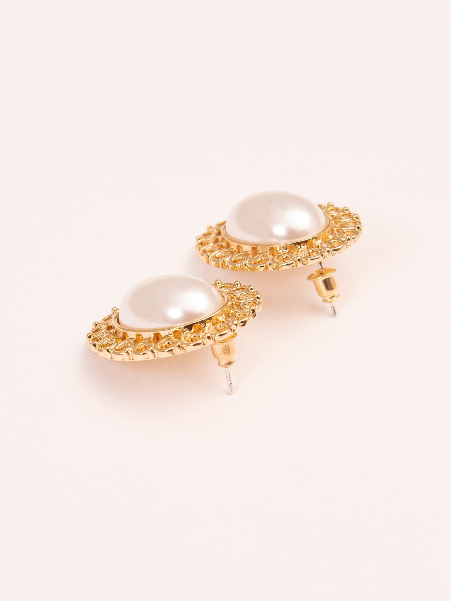 Pearl Stud Earrings