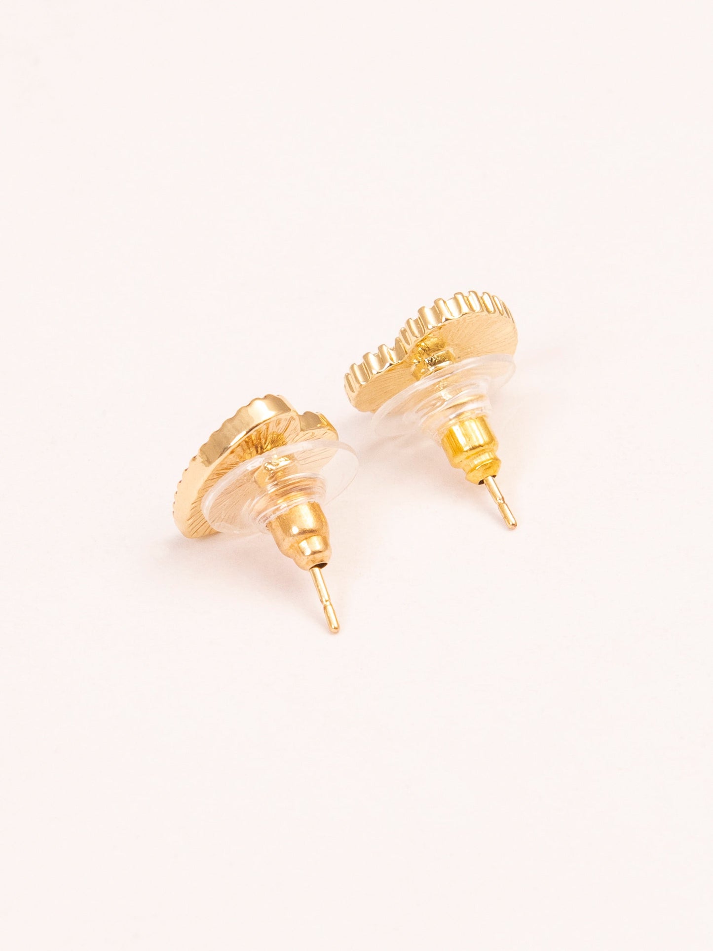 Heart-Shape Stud Earrings