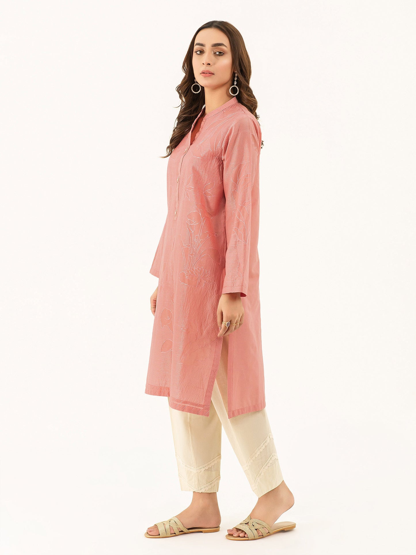 Embroidered Lawn Shirt