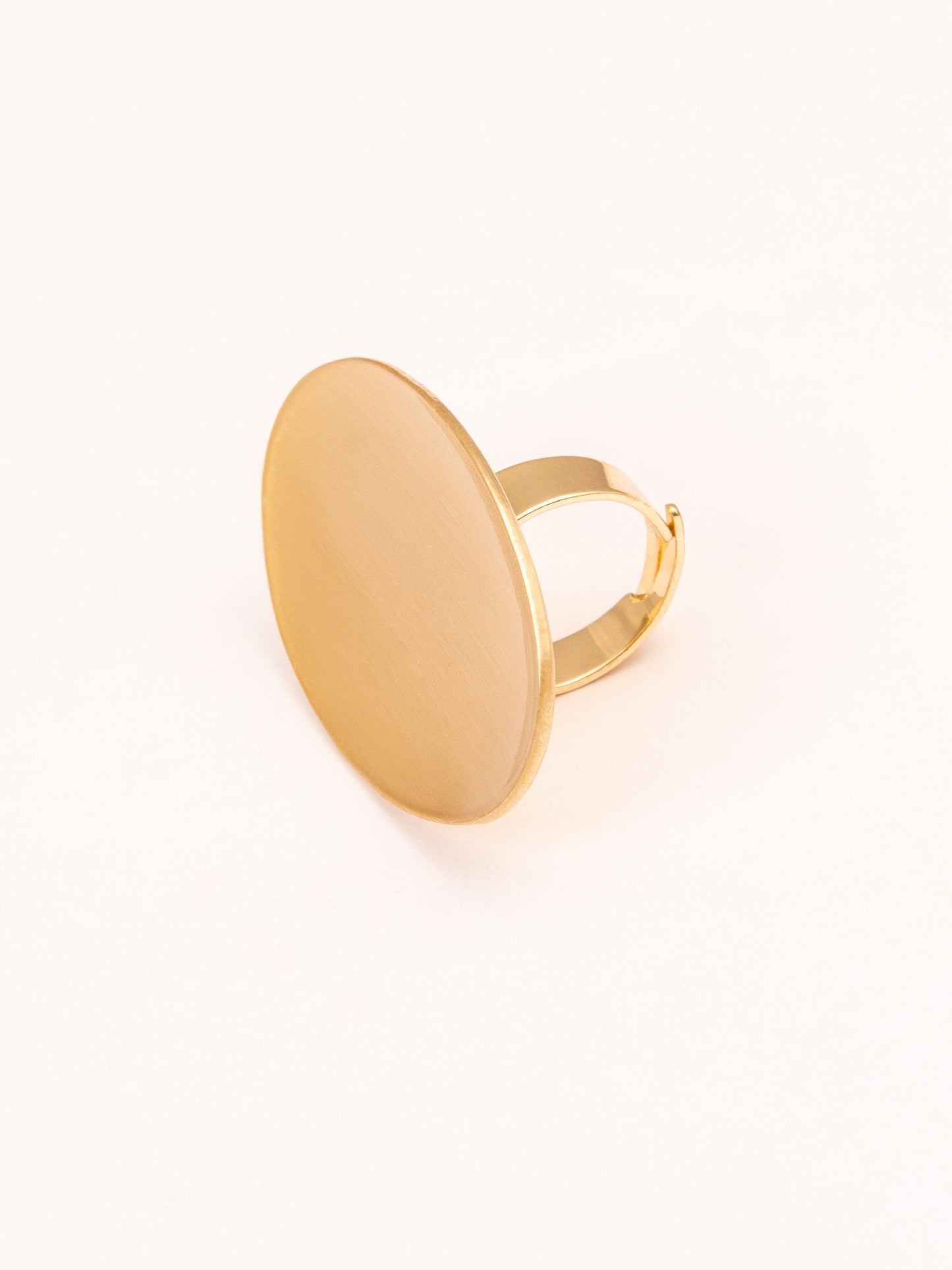 Golden Metallic Ring