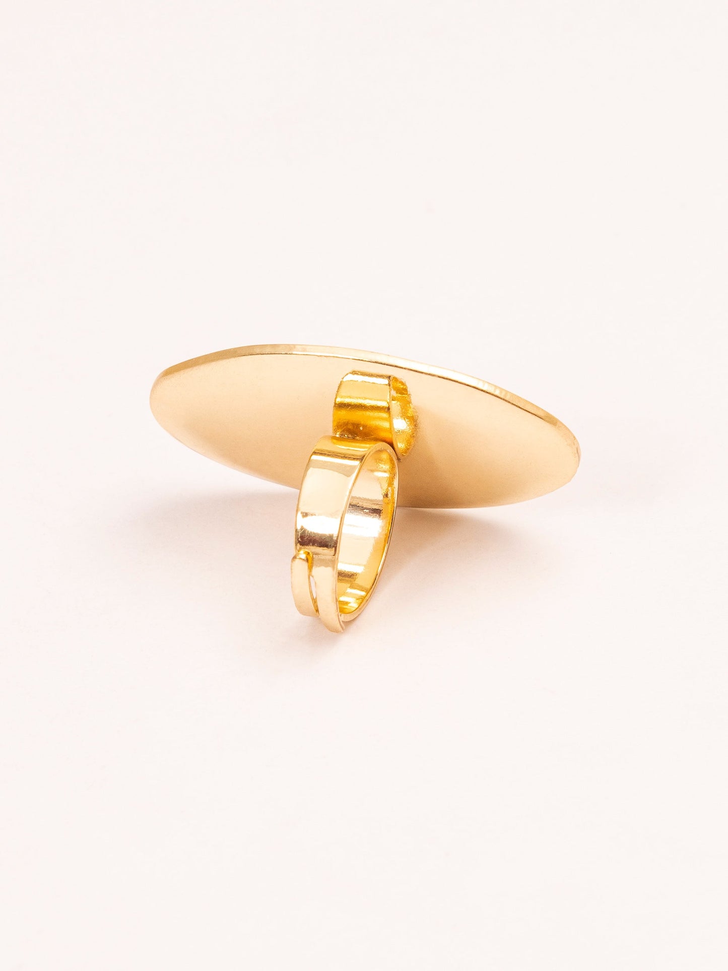 Golden Metallic Ring