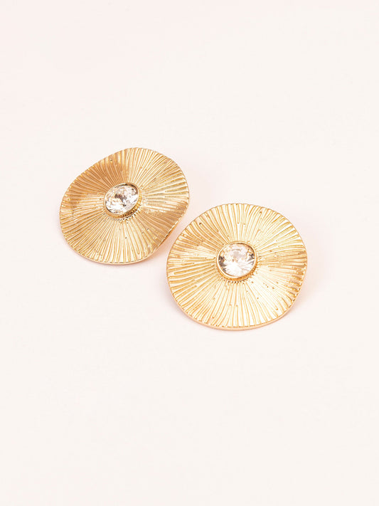Circular Stud Earrings