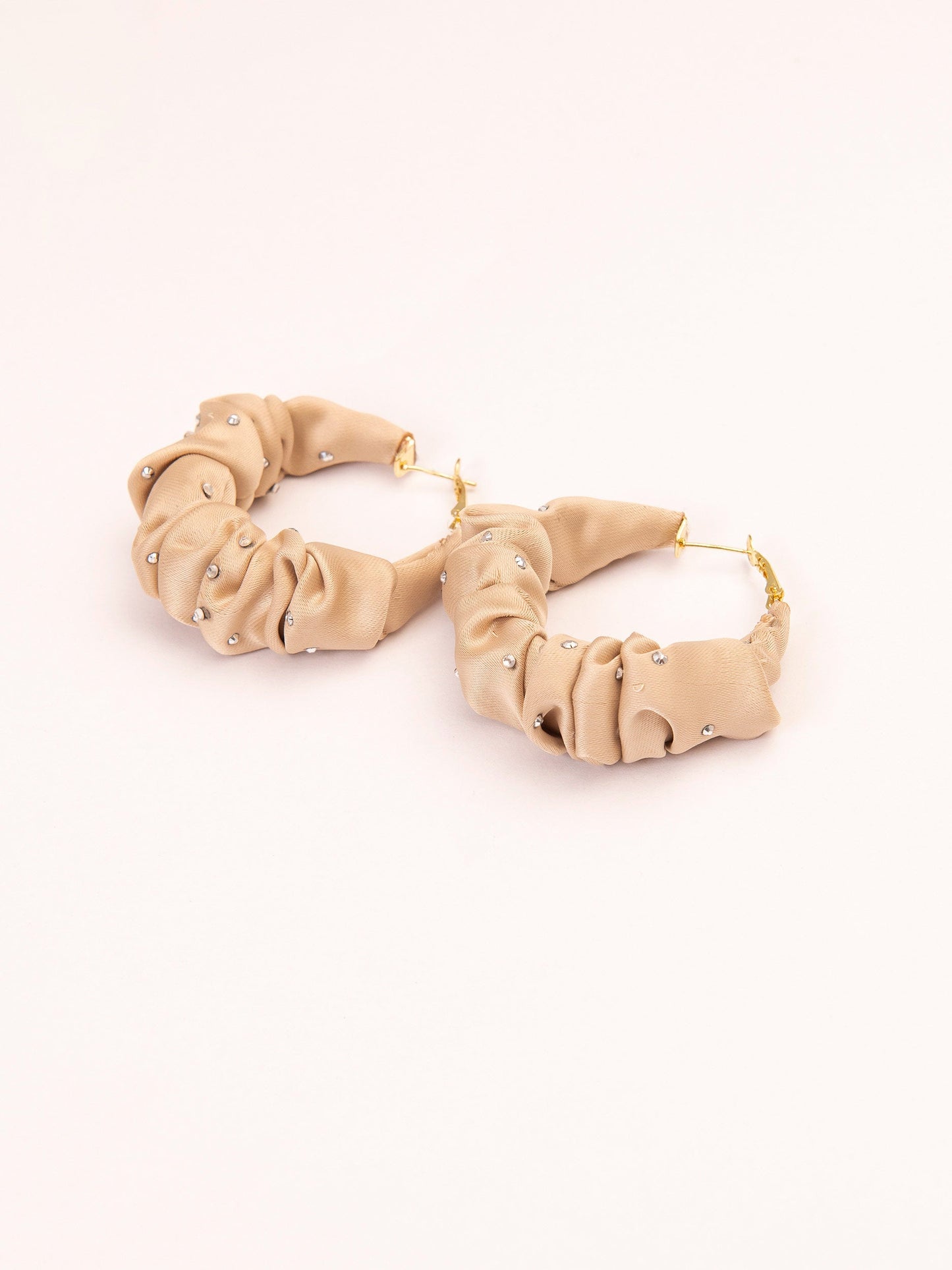 Silky Hoop Earrings