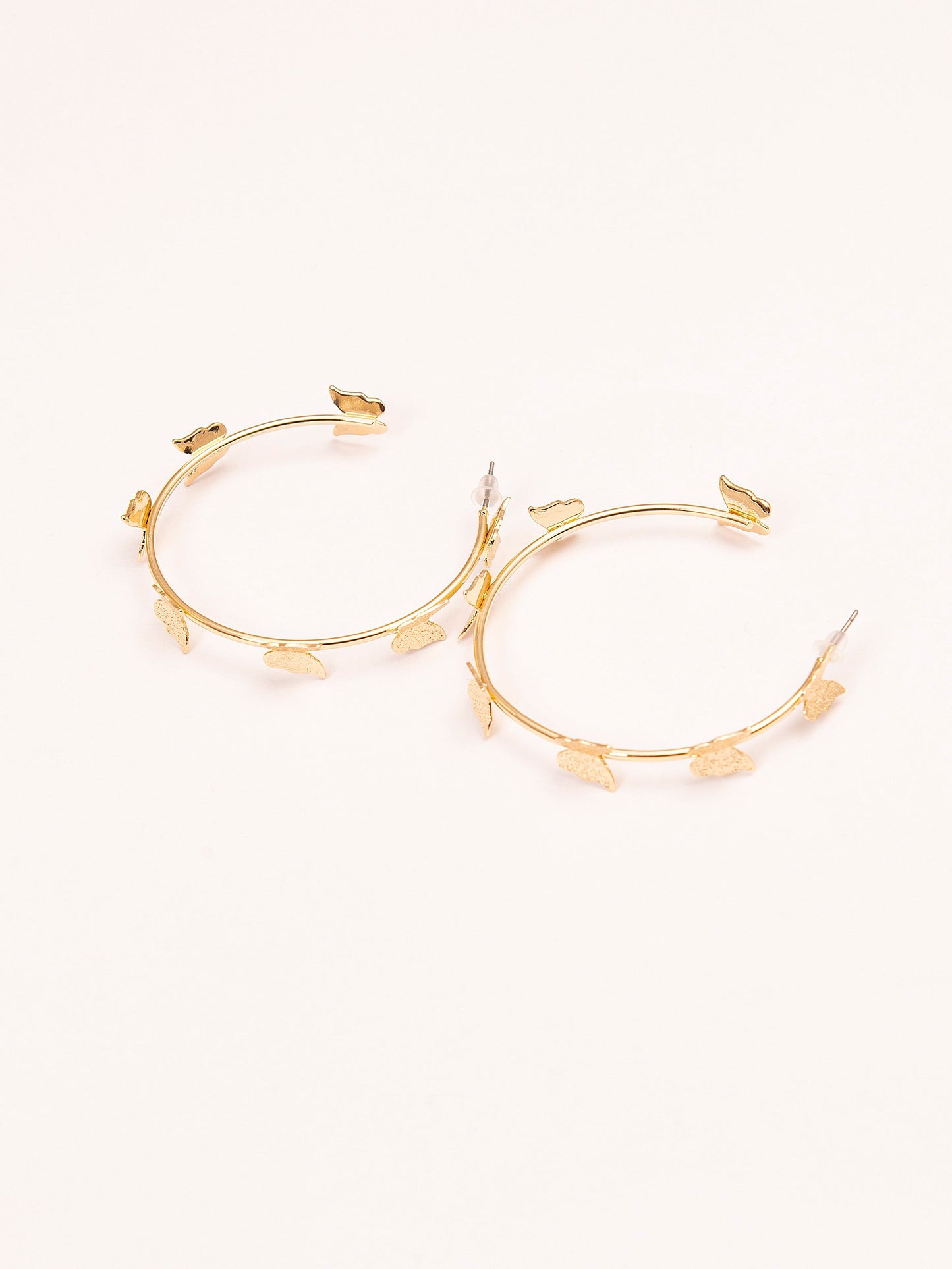 Butterfly C-Hoop Earrings