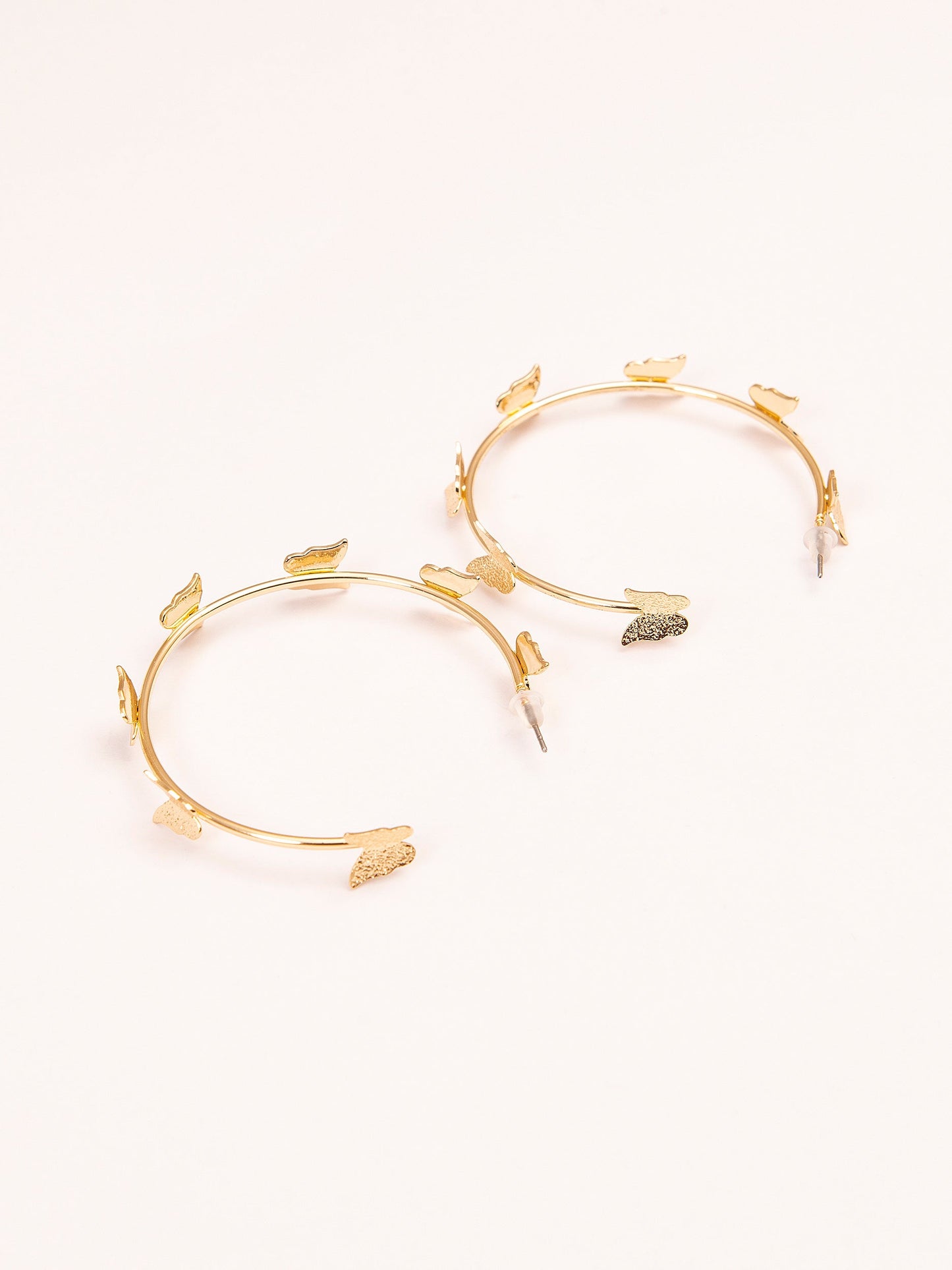 Butterfly C-Hoop Earrings