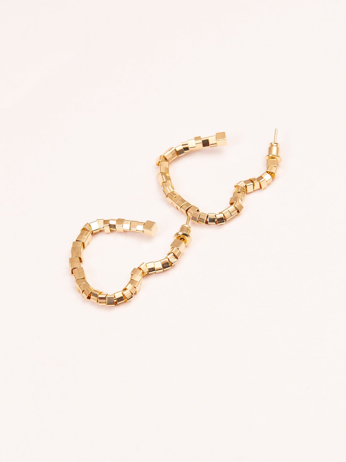 Chained Heart Earrings