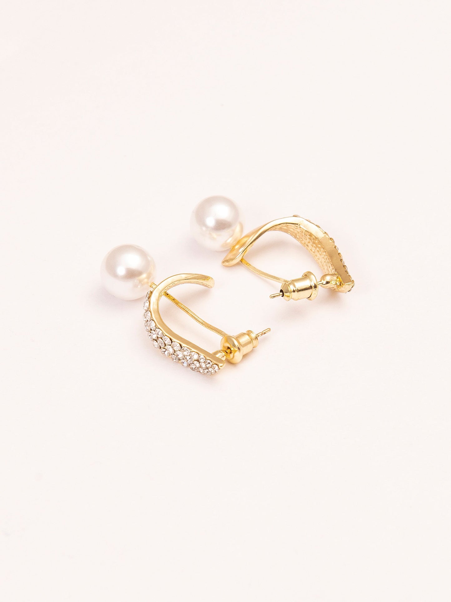 Curved Drop Earrings