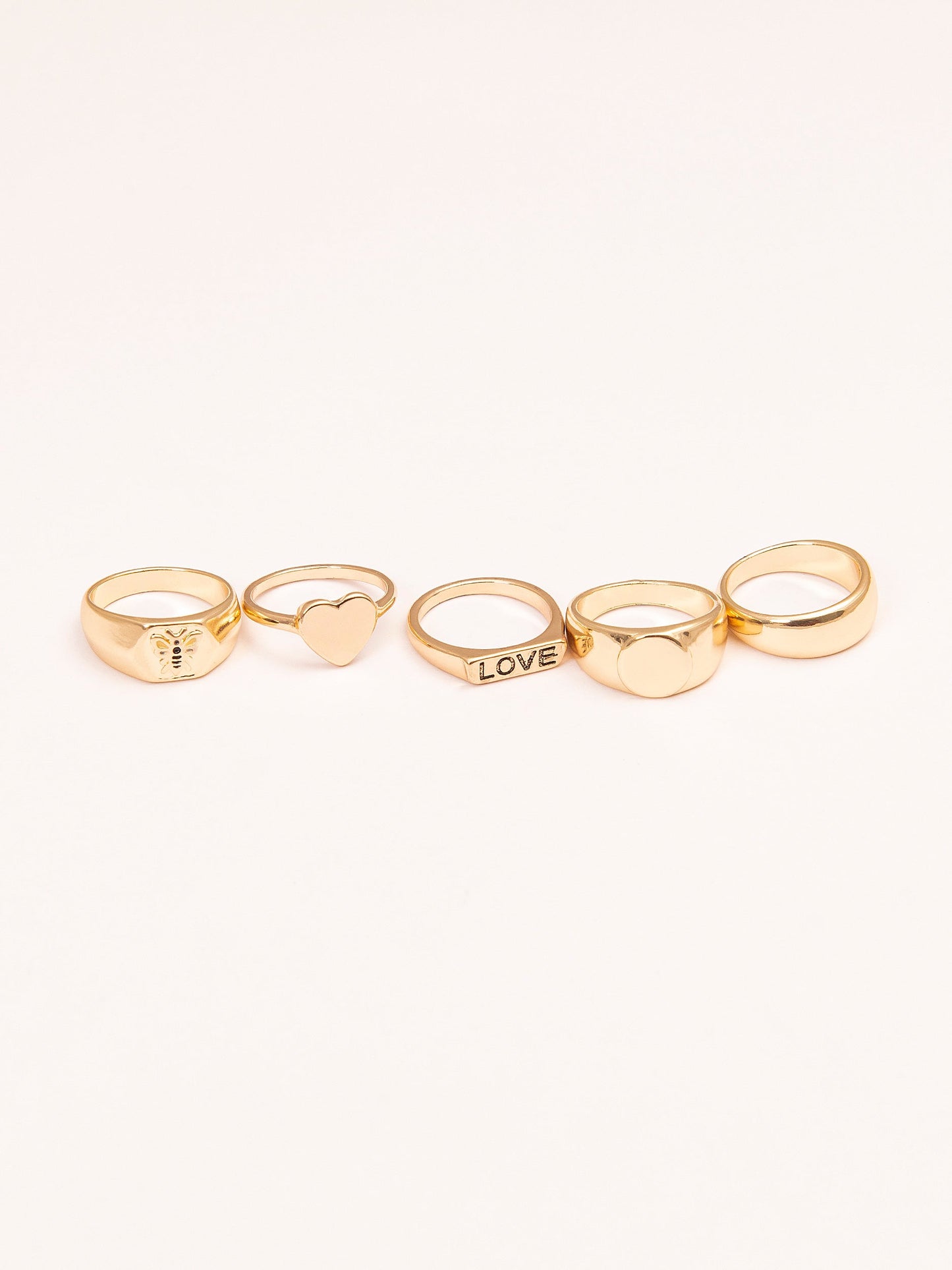 Golden Rings Set