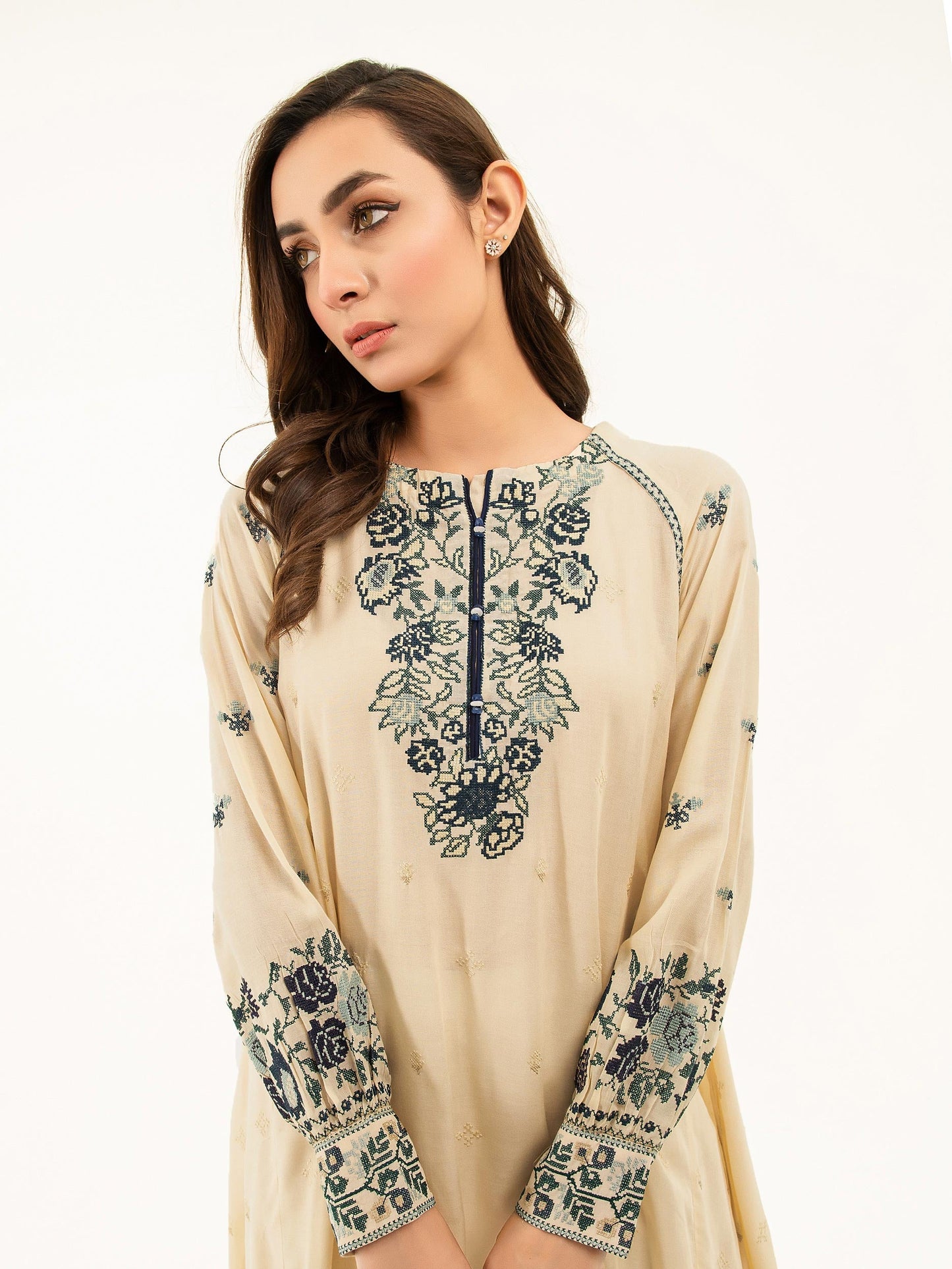 Embroidered Lawn Shirt