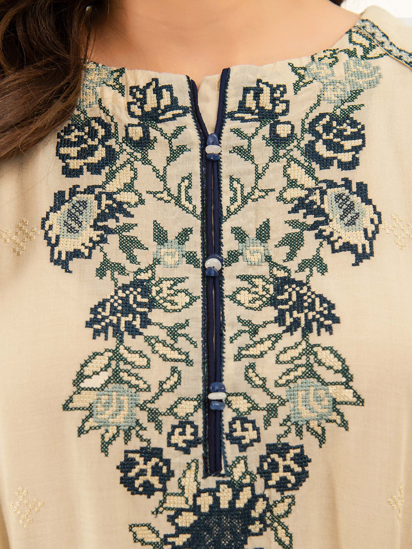 Embroidered Lawn Shirt