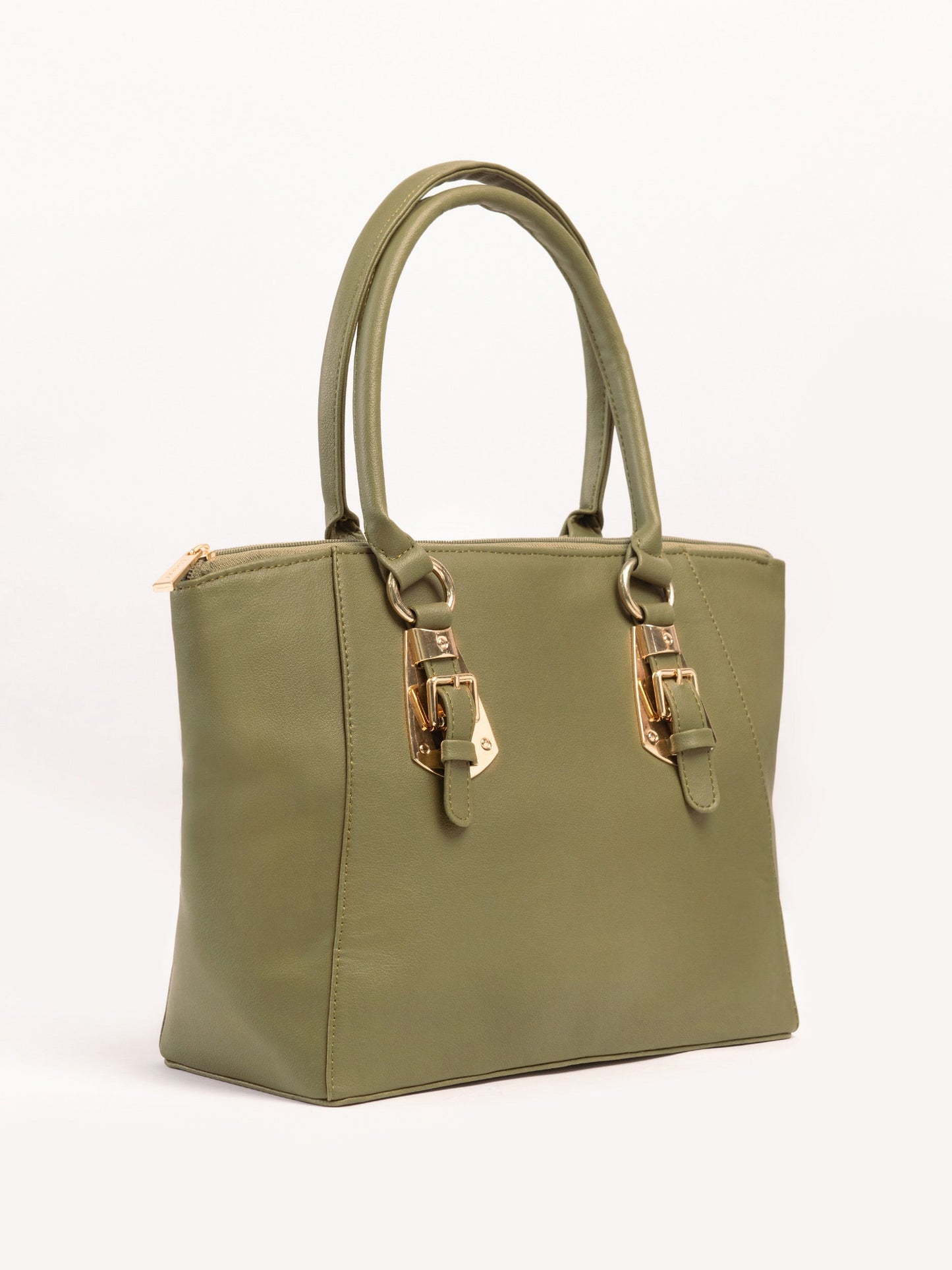 Buckled Tote Bag