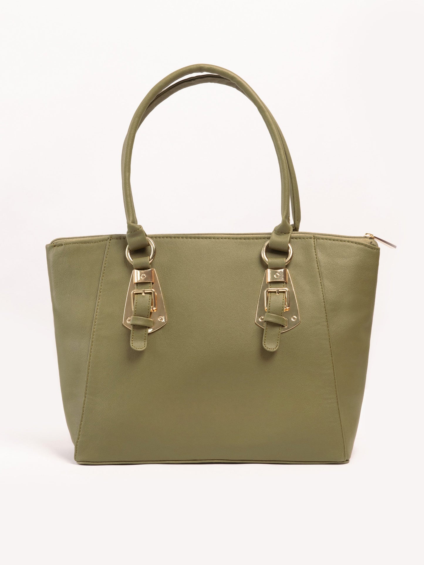 Buckled Tote Bag