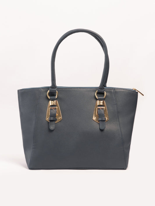 Buckled Tote Bag