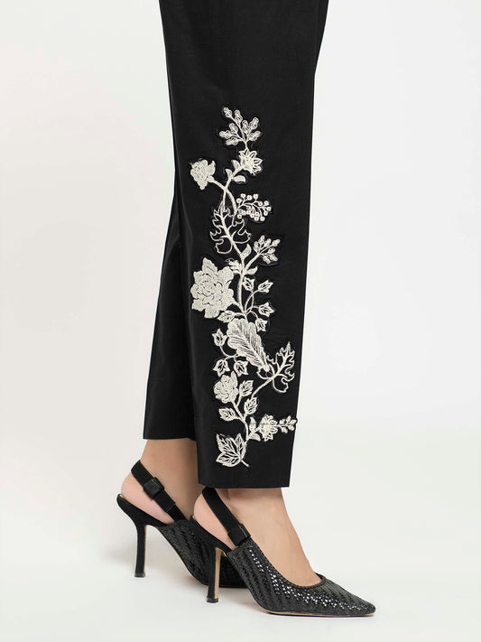 Embroidered Cambric Trouser