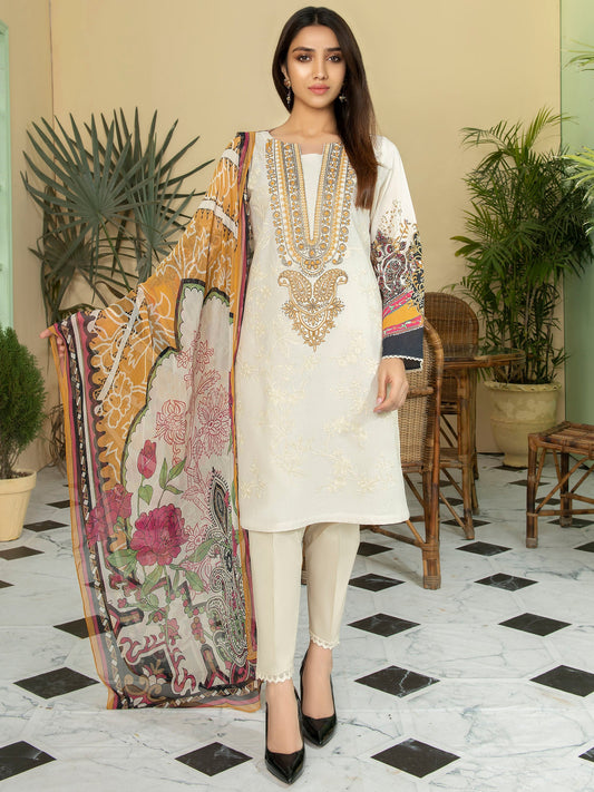 2 Piece Embroidered Lawn Suit