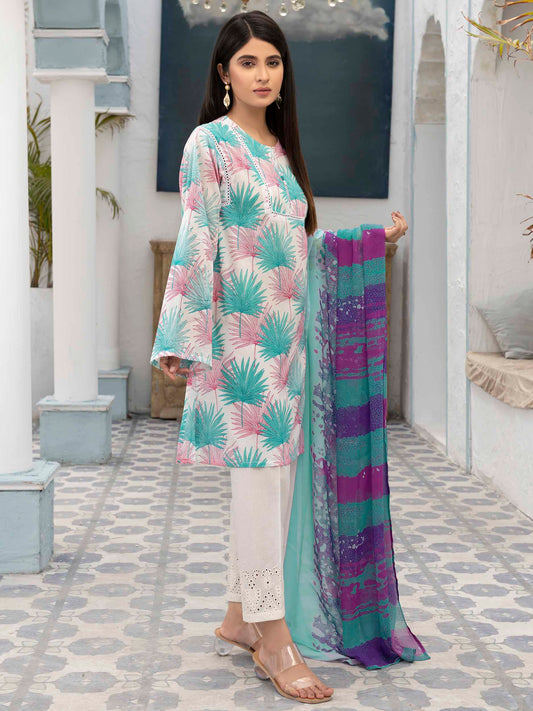 Printed Lawn 2 Piece Suit